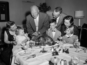 Typical 1950s Thanksgiving image